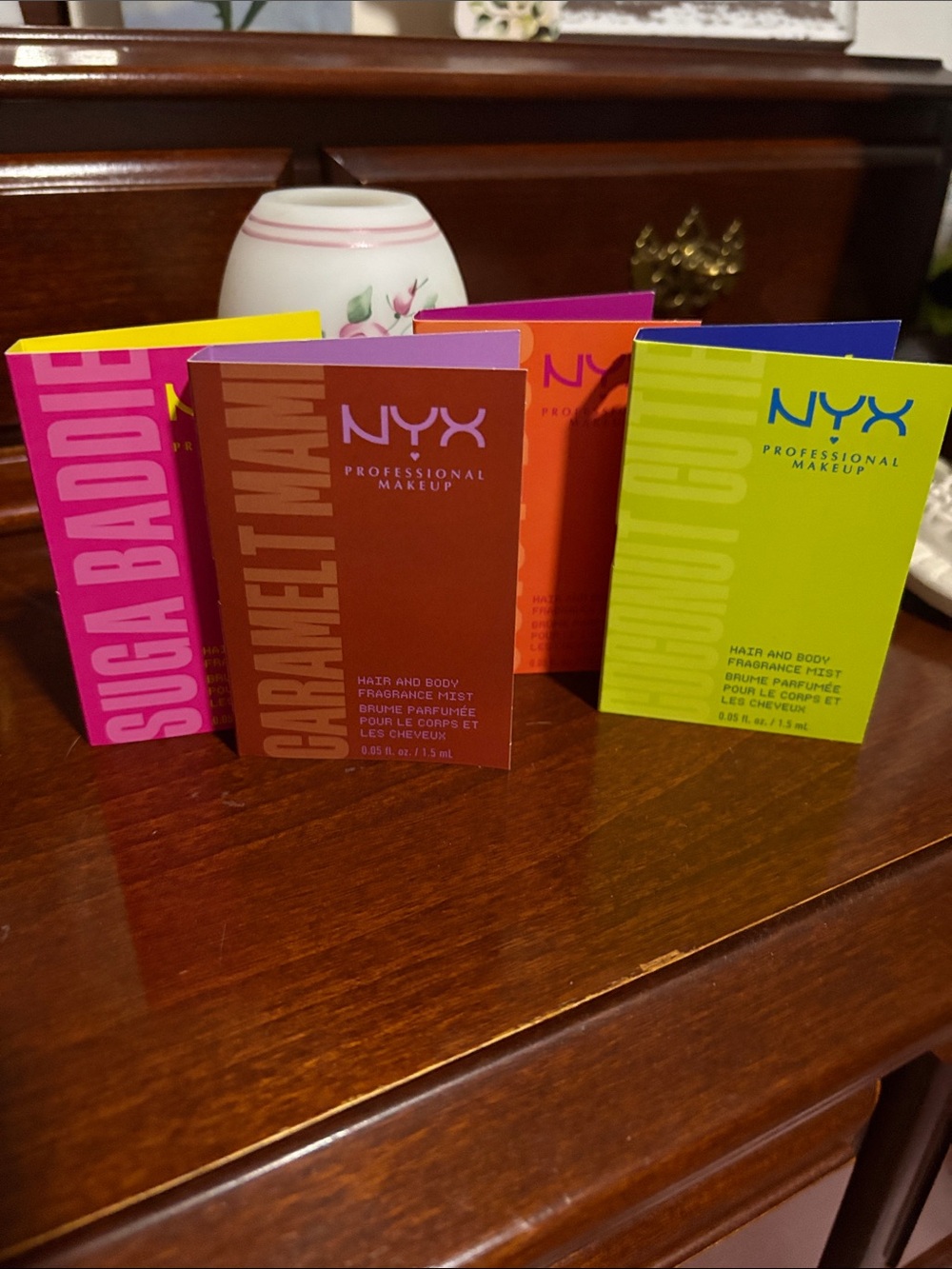 NYX Professional Hair & Body Mini Fragrance Mists